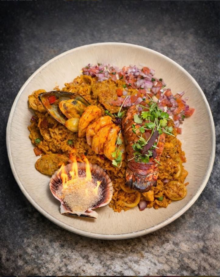 Latin dish representing Latin L-Dub restaurants